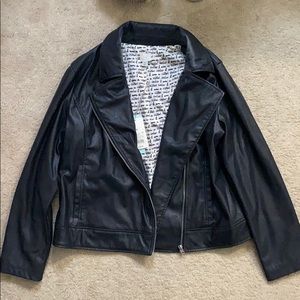 ✨ NWT ✨ Faux Leather Moto Jacket